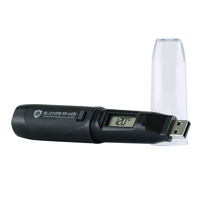 Lascar EL-21CFR-TP-LCD Thermistor Probe Data Logger